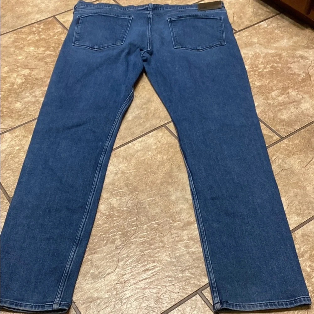 PAIGE Blue Slim Fit Size 36 Straight Leg Jeans Versatile Everyday Wear Denim